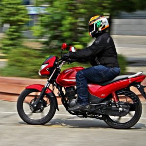 Hero MotoCorp Achiever  action shots