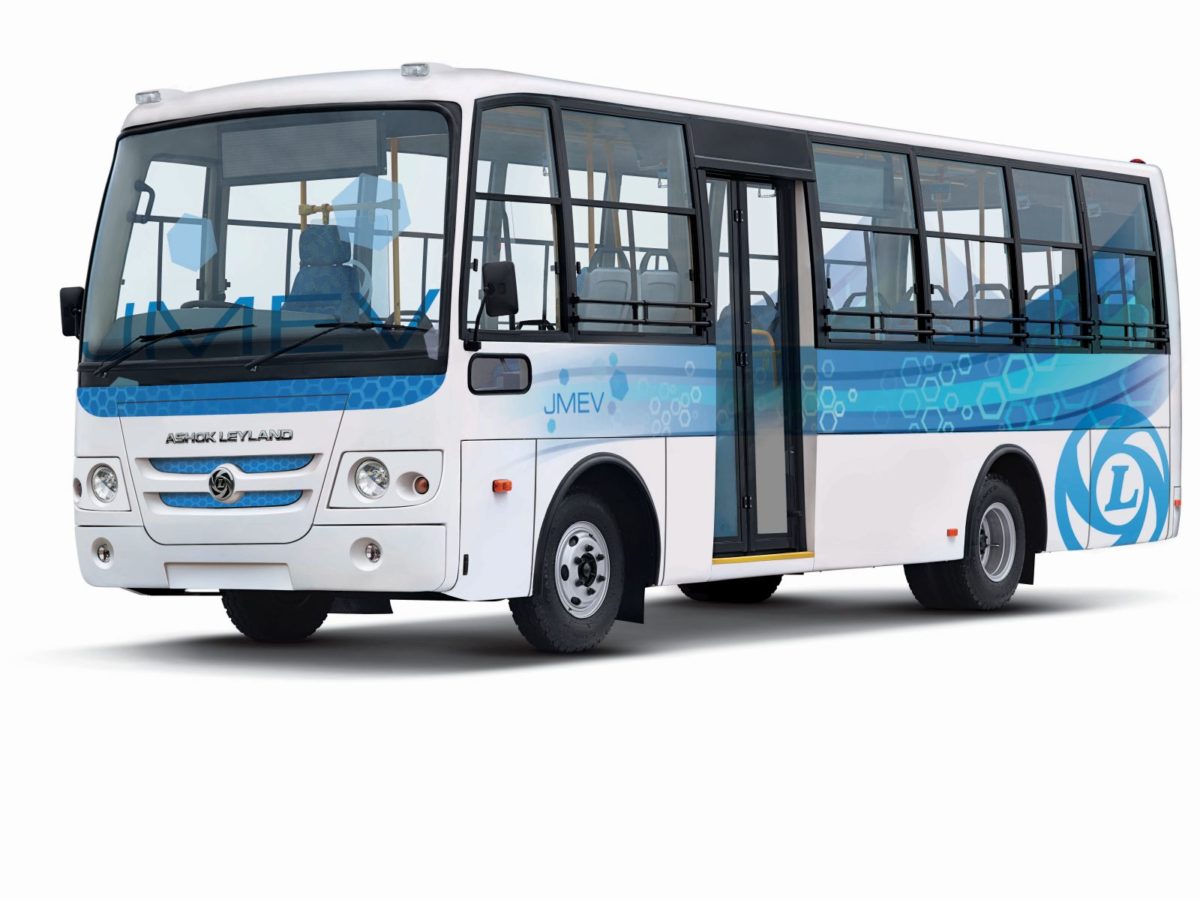 Image  Ashok Leyland launches Circuit Series first Electric Bus Made in India