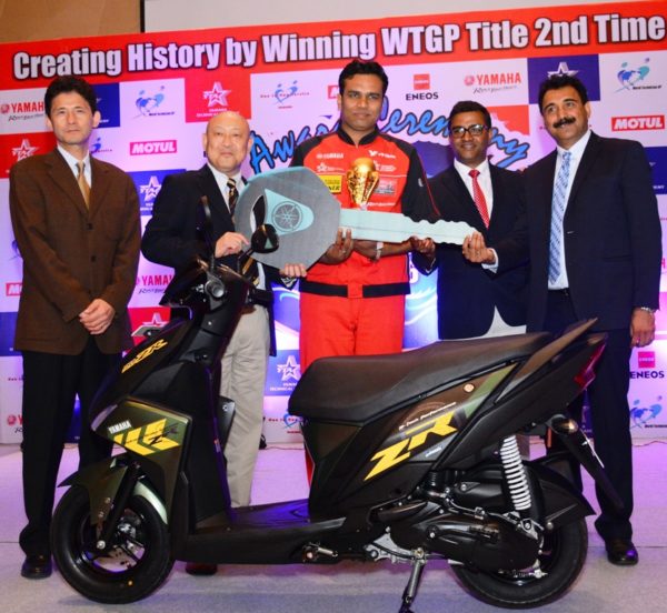 India Yamaha Motor wins Yamaha World Technician Grand Prix  Title for the second time