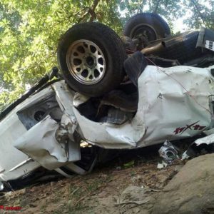 Isuzu D Maz V Cross crash Amlan Das Odisha