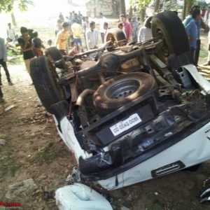 Isuzu D Maz V Cross crash Amlan Das Odisha