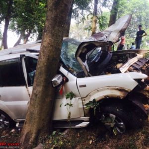 Isuzu D Maz V Cross crash Amlan Das Odisha
