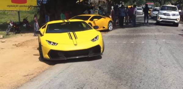 Lamborghini vs speed breaker