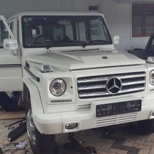 Mahindra Bolero modified into a Mercedes Benz G Wagen