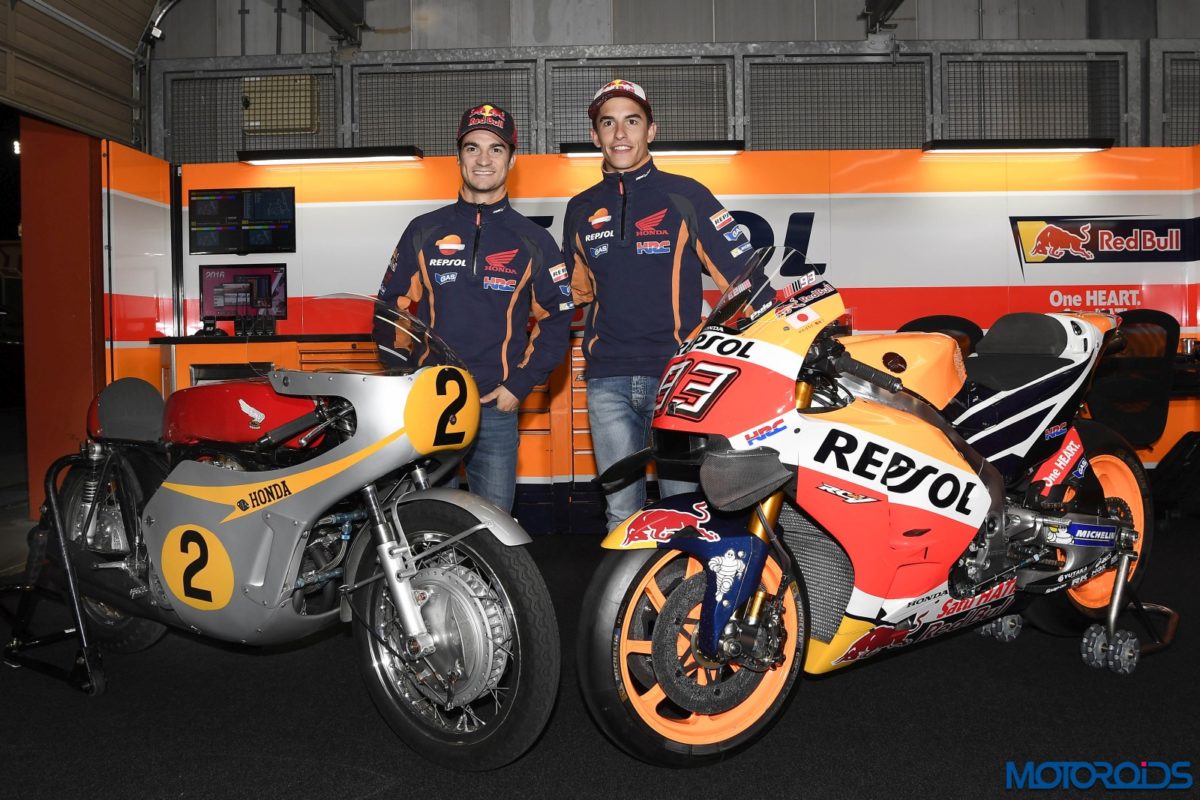 Marquez Pedrosa with RC and RCV