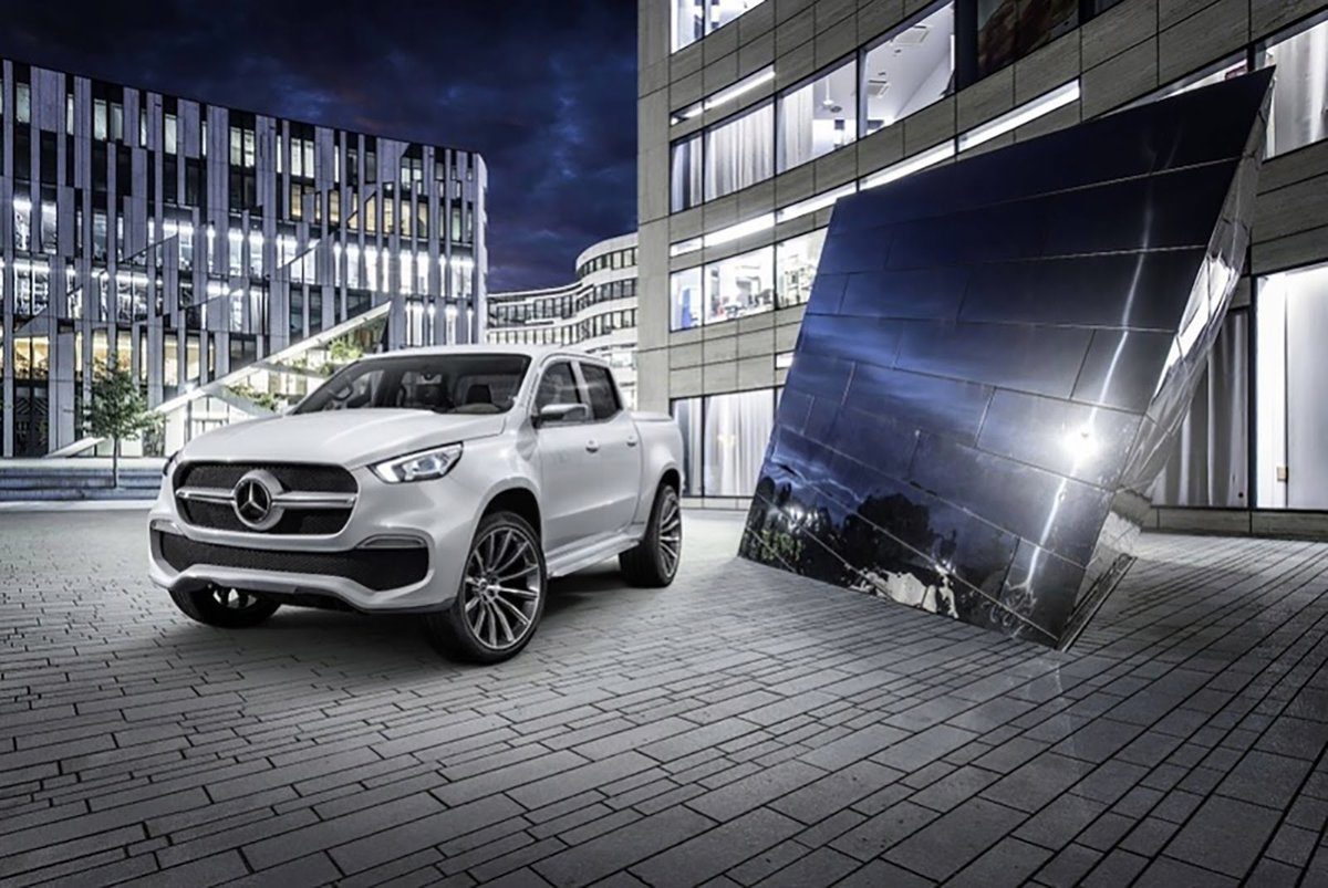 Mercedes Benz X Class pickup concept