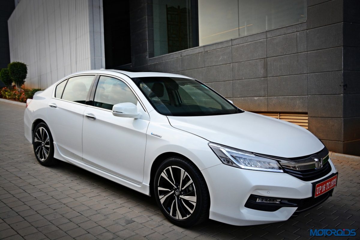 New  Honda Accord Hybrid side grey