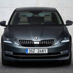 New  Skoda Octavia facelift front