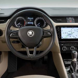 New  Skoda Octavia facelift interior