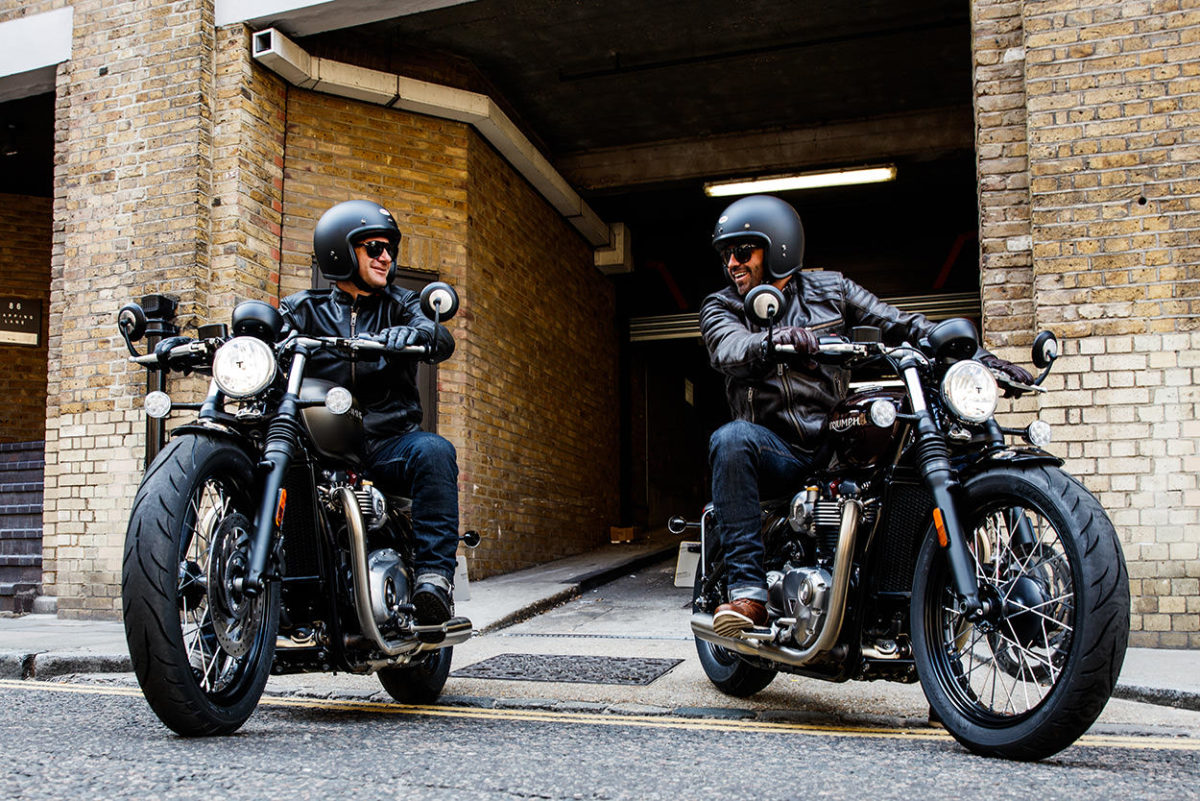 New  Triumph Bonneville Bobber