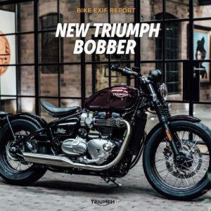 New  Triumph Bonneville Bobber