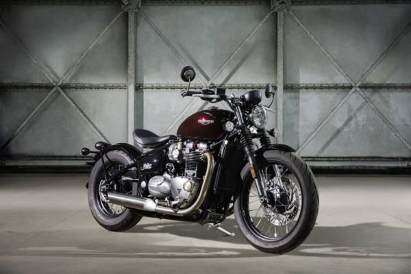 New  Triumph Bonneville Bobber