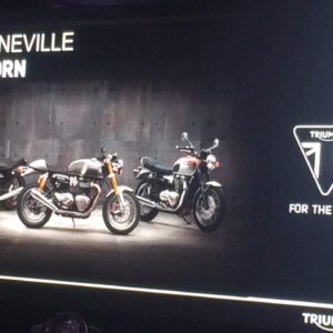 New  Triumph Bonneville T and T India launch