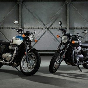 New  Triumph T and T Black