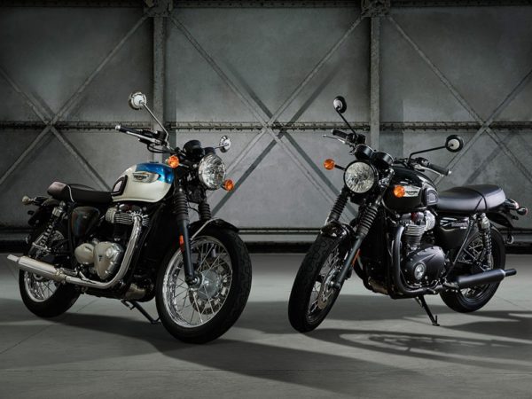 New  Triumph T and T Black