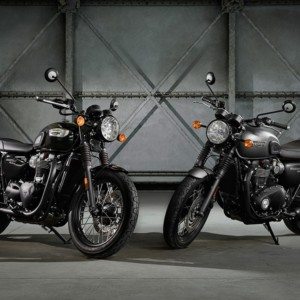 New  Triumph T and T Black