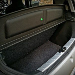 New Honda Brio boot space