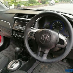 New Honda Brio dashboard