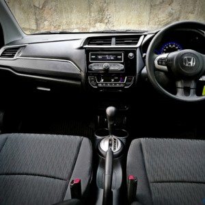 New Honda Brio dashboard