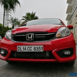 New Honda Brio front fascia