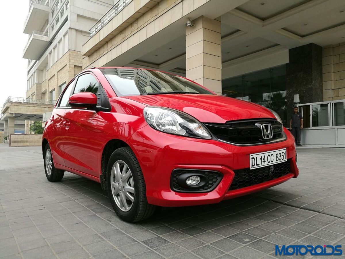 New Honda Brio front profile