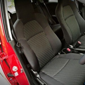 New Honda Brio front seats