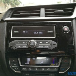 New Honda Brio instrument console