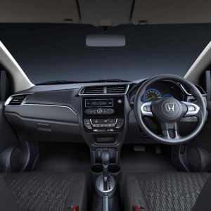 New Honda Brio interior