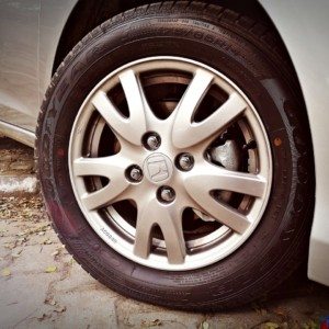 New Honda Brio wheel