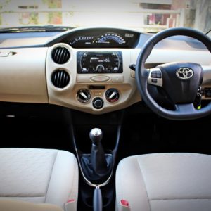 New Toyota Etios Liva dashboard