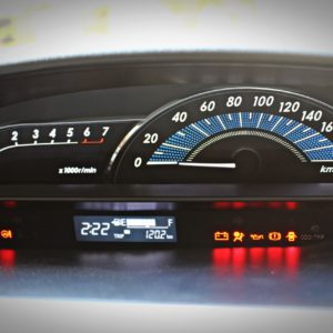 New Toyota Etios Liva instrument cluster