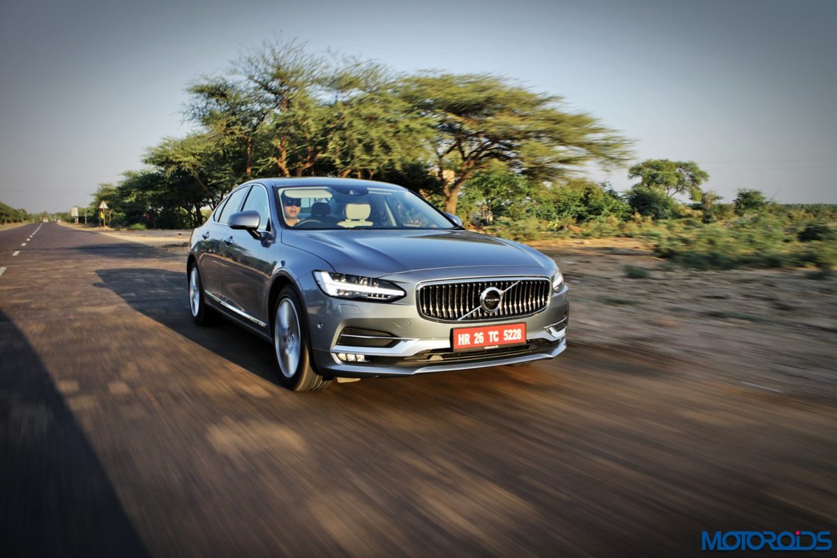 New Volvo S India Review action front