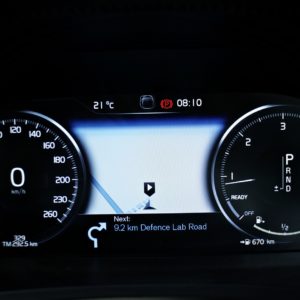 New Volvo S India Review instruments