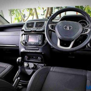 Tata Hexa dashboard