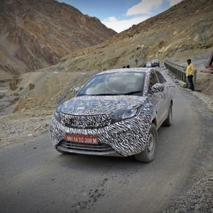 Tata Nexon test Spy Images