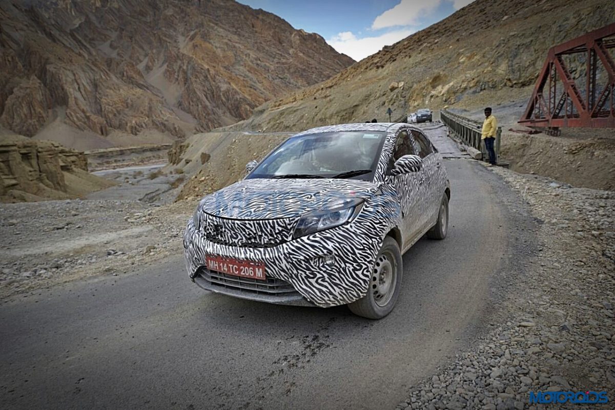 Tata Nexon test Spy Images