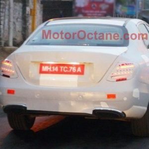 Mercedes Benz E Class spied testing in India