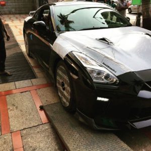 Nissan GT R spotted ahead of launch