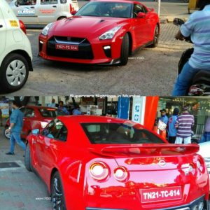 Nissan GT R spotted ahead of launch