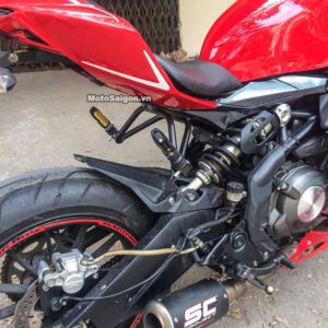 Benelli TNTS converted into a Ducati Panigale