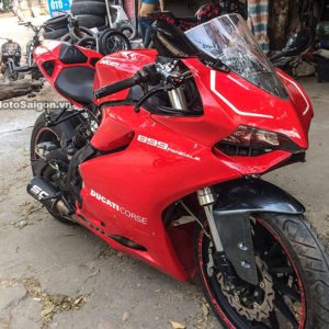 Benelli TNTS converted into a Ducati Panigale