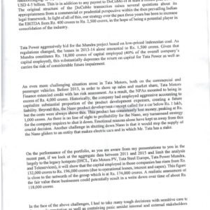 Cyrus Mistrys explosive letter to the directors of Tata Sons