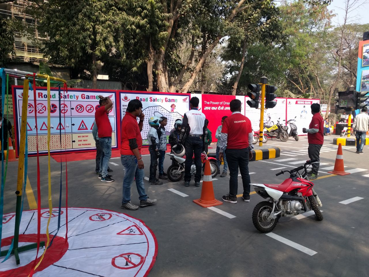 honda-road-safety-programme-india-international-trade-fair-2