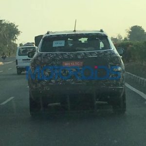 Jeep Compass spied testing