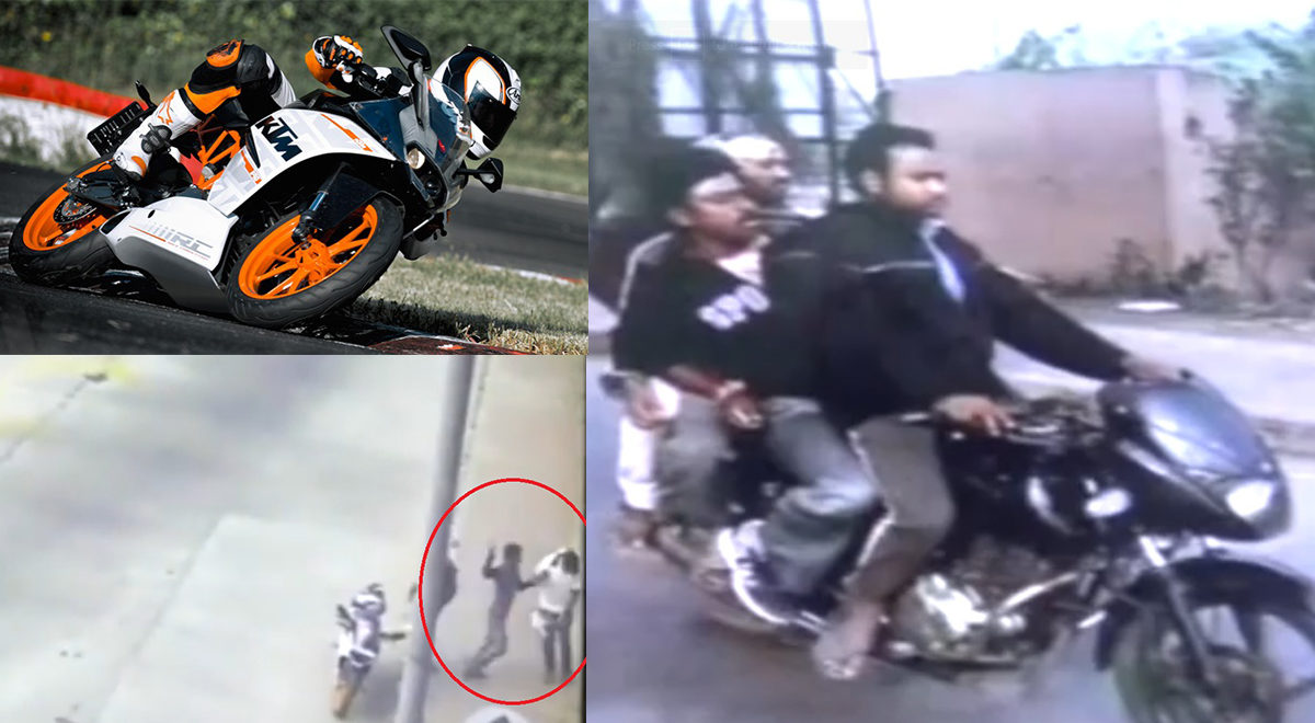 KTM RC Stolen from Toll Plaza Lead Image