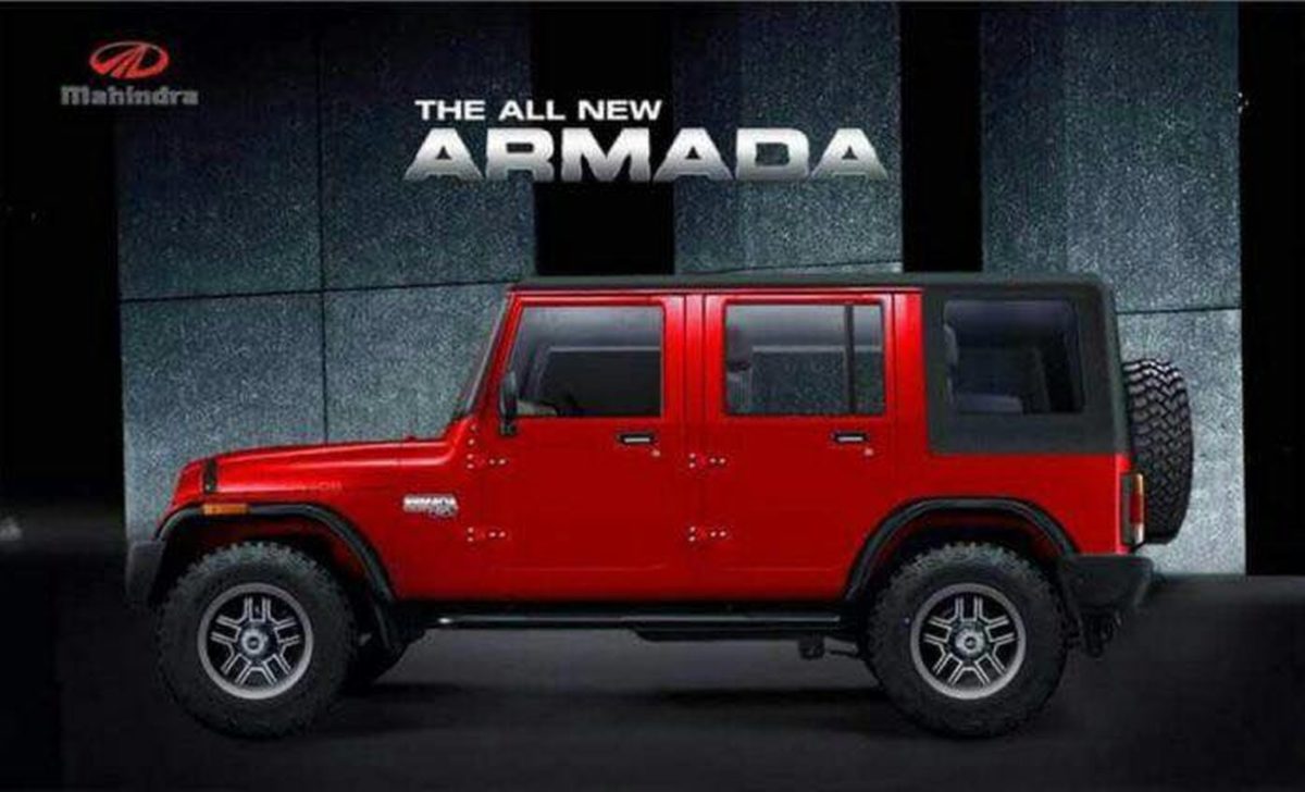 Mahindra Armada Render