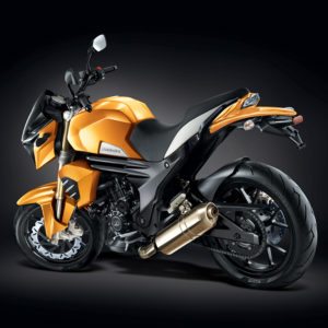 Mahindra Mojo Sunburst Yellow