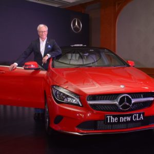 Mercedes Benz CLA Class facelift