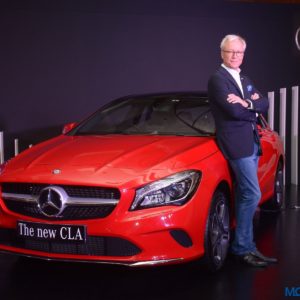 Mercedes Benz CLA Class facelift