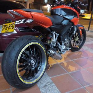 Modified Bajaj Pulsar NS Costa Rica